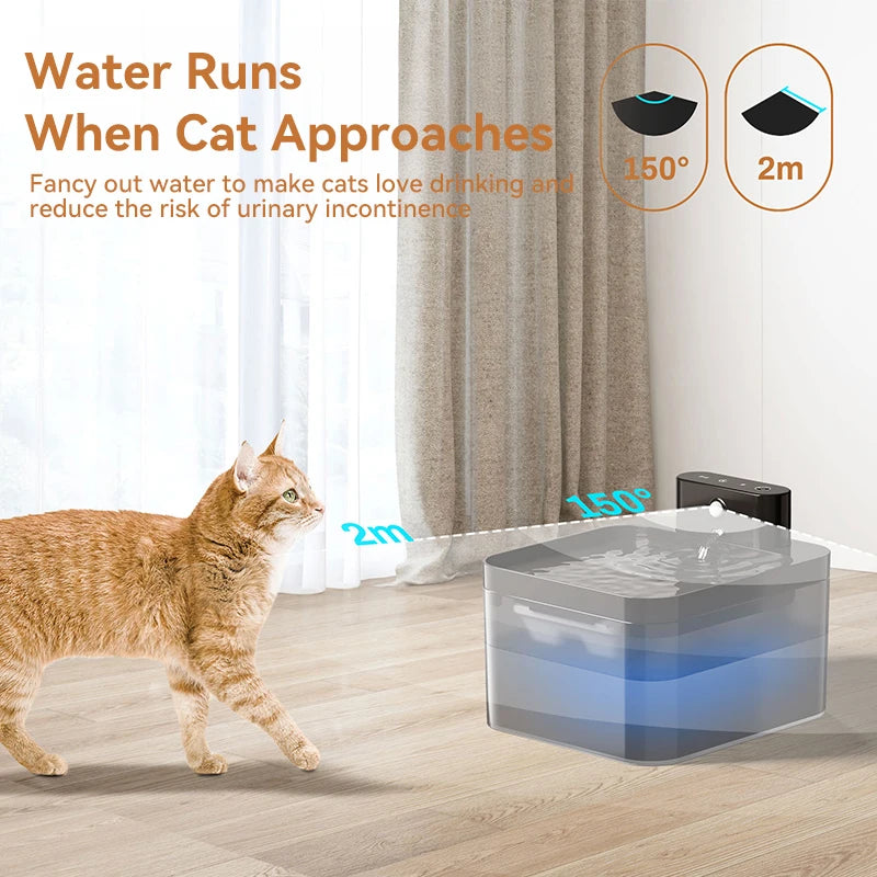 Fur&Fun - Wireless Automatic Cat Water Fountain