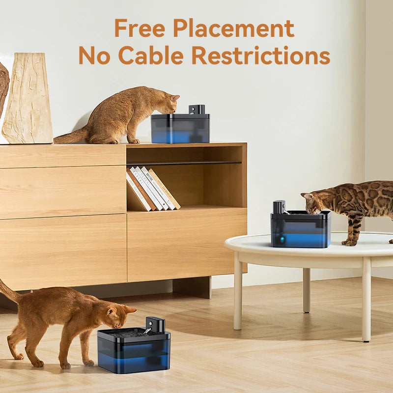 Fur&Fun - Wireless Automatic Cat Water Fountain