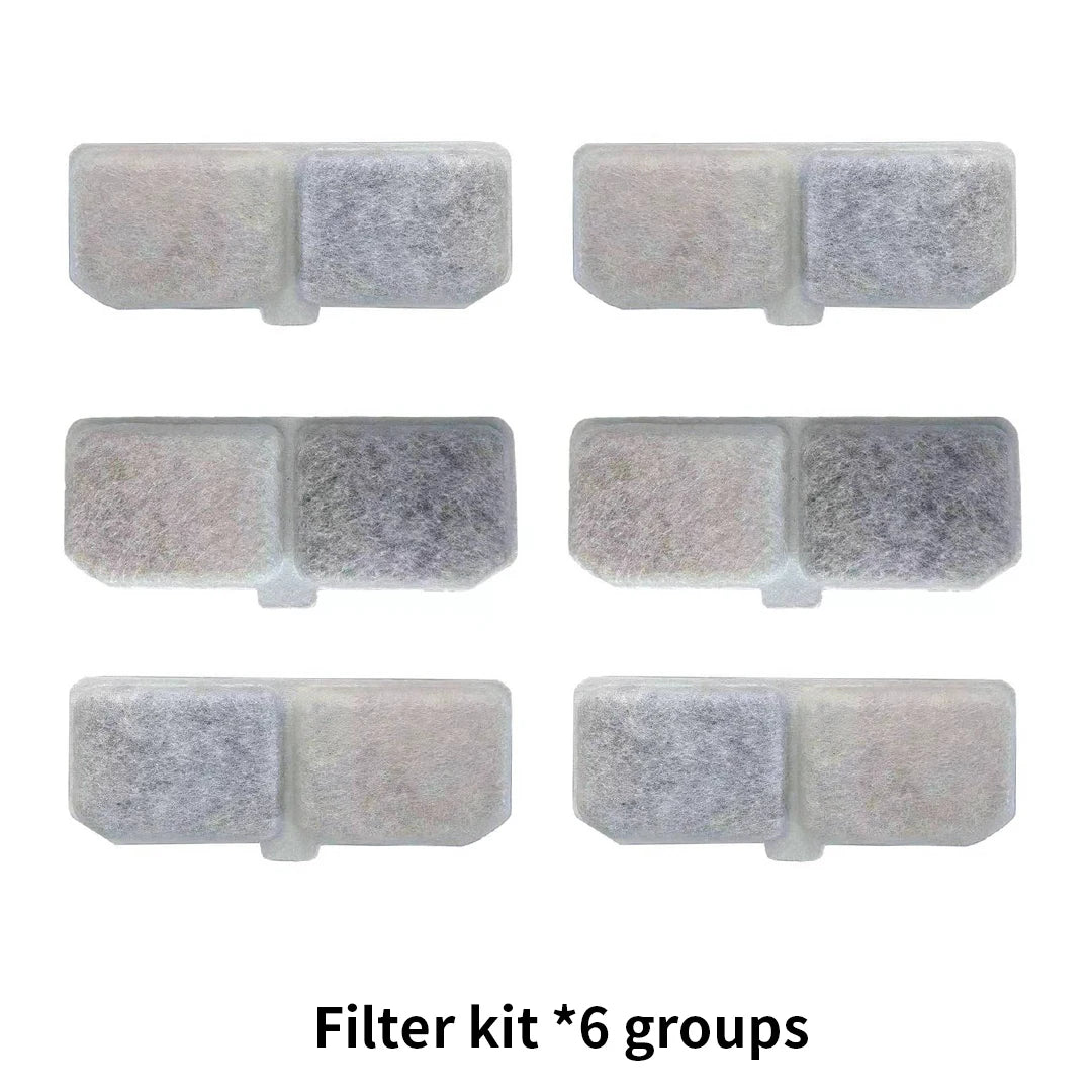 Fur&Fun - 3L Cat Water Fountain, Quiet USB Automatic Filtered Dispenser